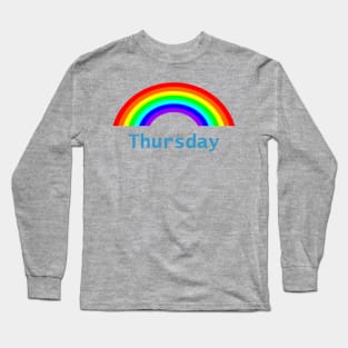 Thursday Rainbow Long Sleeve T-Shirt